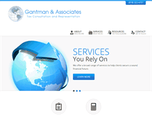 Tablet Screenshot of gantmancpa.com